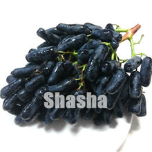 Load image into Gallery viewer, 10 Pcs Black Finger Grape America Giant Grape Bonsai Edible Succulent Fruit Tree Perennial Indoor home garden Potted Plants